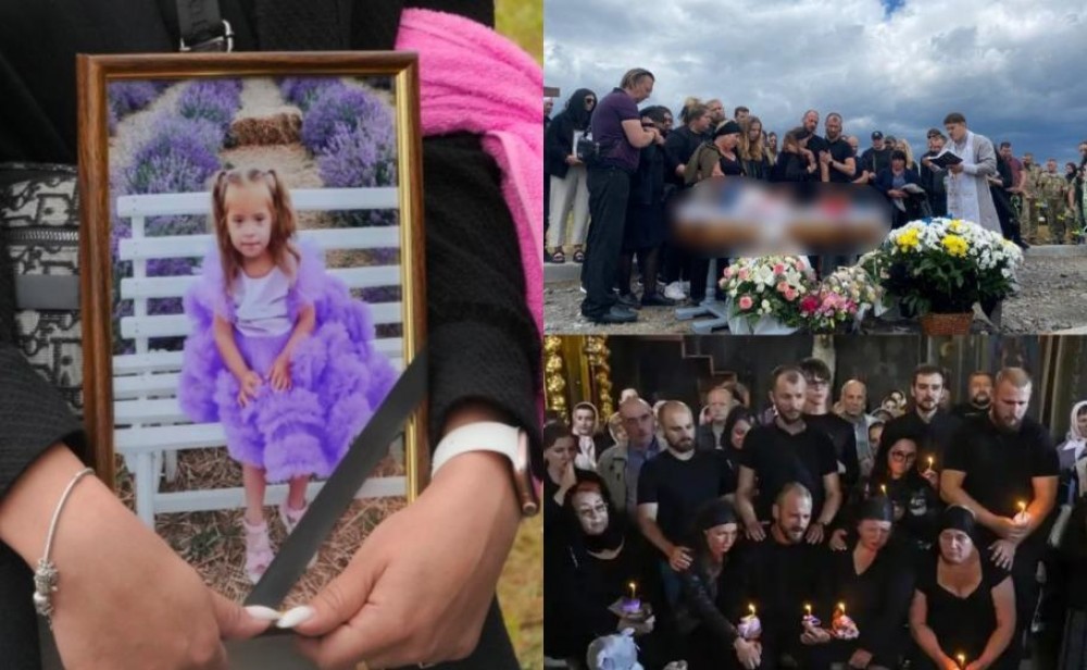 Şiroaie de lacrimi la căpătâiul copilei de 4 ani, ucise la Viniţa. Mama ei nu a aflat încă despre tragedie